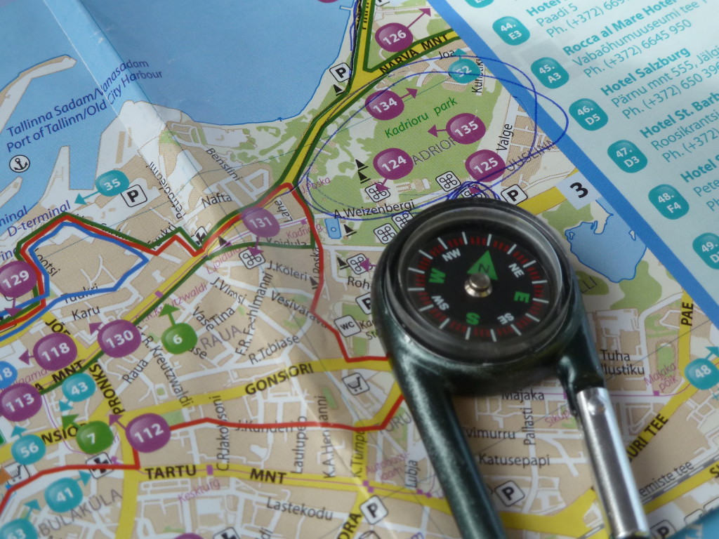 Compass & Map - Colleen Friesen