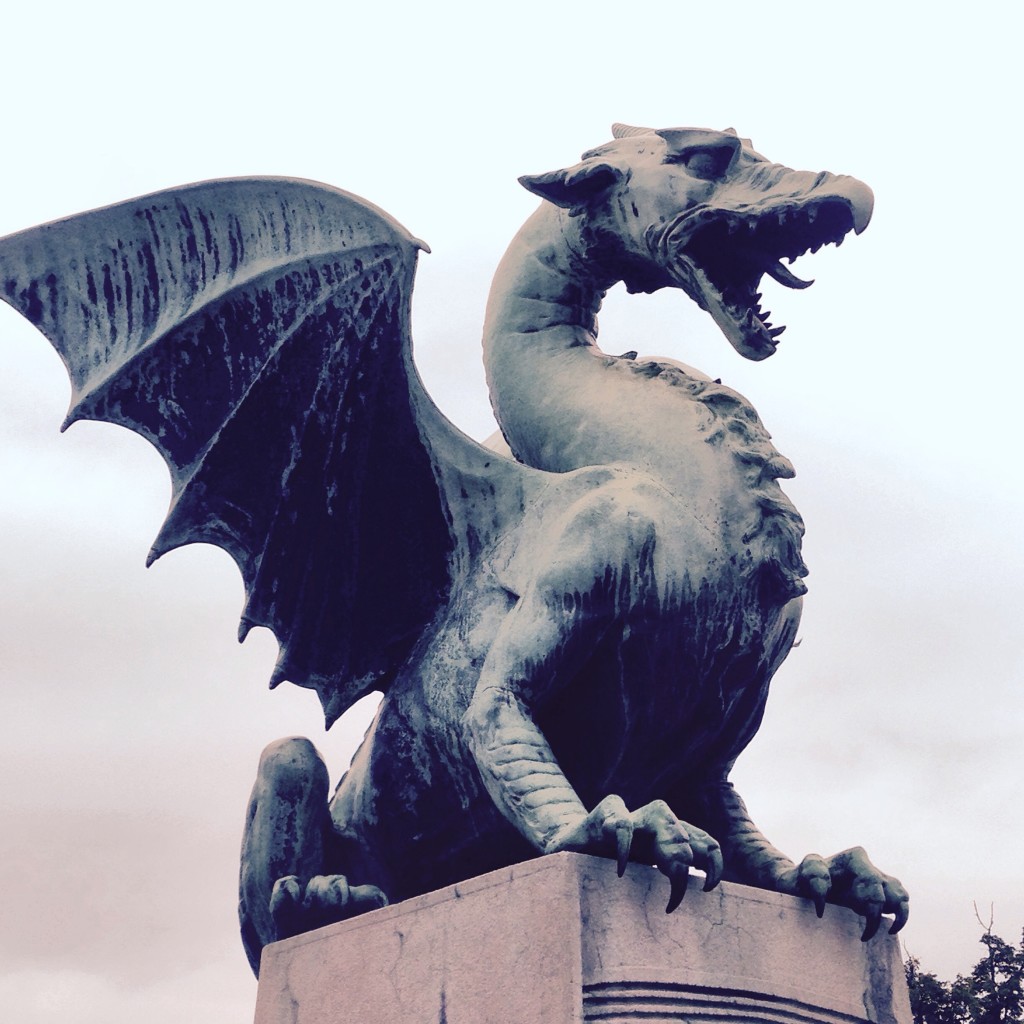 Dragon Bridge, Ljubljana, Slovenia