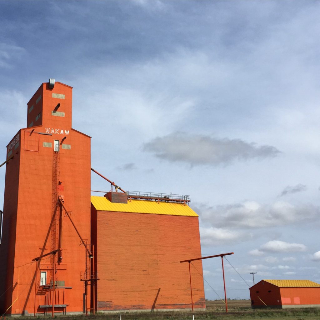 Wakaw Grain Elevators - Colleen Friesen